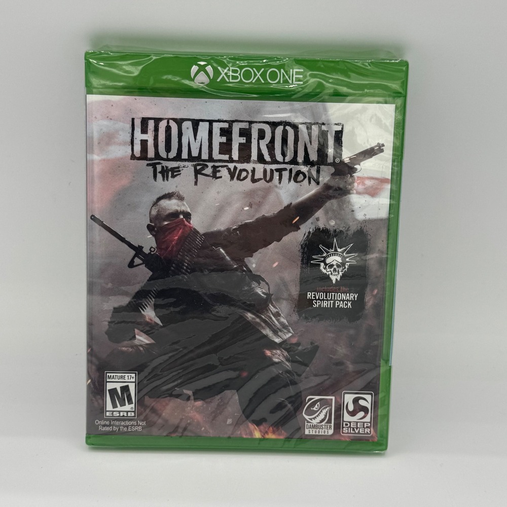 Homefront The Revolution Xbox One New Sealed Revolutionary Spirit Pack FPS Game